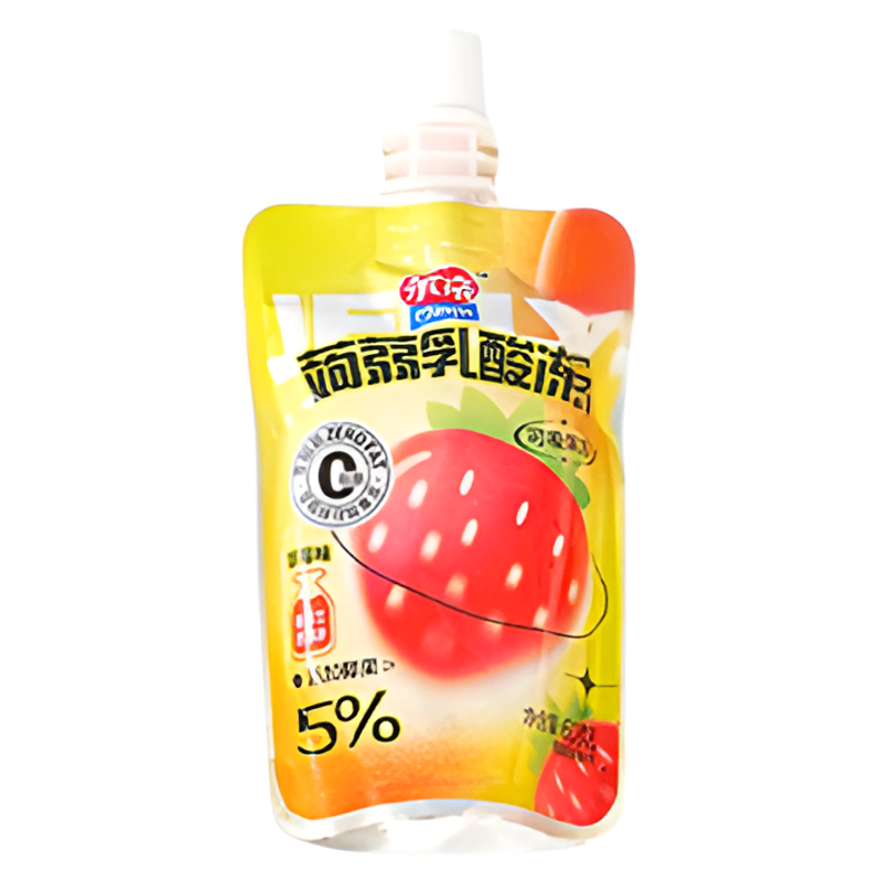 亲亲乳酸吸吸果冻60g果冻0脂肪零食蒟蒻多口味大份量