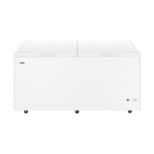 海尔428/518/718L大容量冰柜家用商用卧式大冷柜保鲜全冷冻冰箱