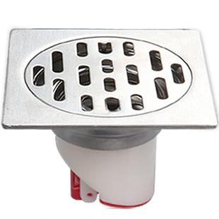 7.3cm方形碧桂园卫生间地漏改造防臭洗衣机两用防溢水迷你小尺寸