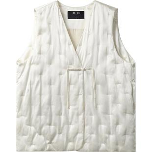 【桑蚕丝】播 bo 商场同款24秋新新中式国风马甲女BDR3MD2139