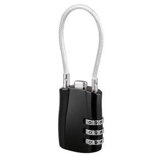 密码锁挂锁户外防水防锈钢丝锁电动车车筐学生宿舍柜子行李箱小锁