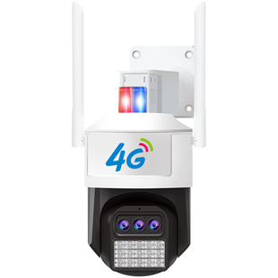 4g监控摄影头无网线摄像头室外夜视高清360度无死角家用手机远程