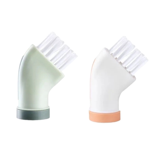 多功能无死角清洁刷可连接矿泉水瓶干湿两用扁头刷子多用缝隙刷