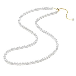 akoya海水珍珠项链女天然正品小米珠极光锁骨正圆高级感轻奢小众