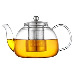 美斯尼玻璃茶壶加厚耐热大容量泡茶器家用水壶过滤煮茶壶茶具套装