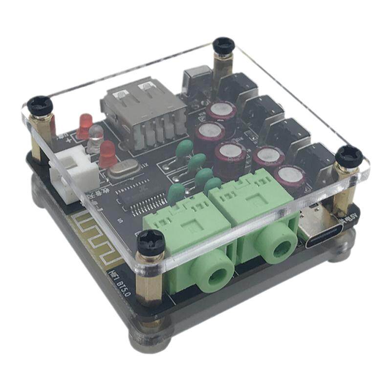 hifi发烧功放解码板高保真无损u盘播放器5.3蓝牙耳放解码器FM带屏