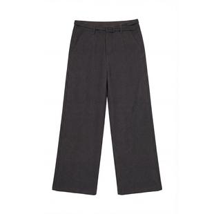 Hualun老钱风裤子男款秋冬直筒宽松休闲裤男生cleanfit百搭阔腿裤