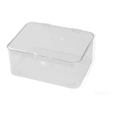 桌面收纳盒翻盖式透明亚克力整理盒卧室宿舍办公室带盖杂物筐