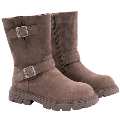 ELLEkids秋冬儿童短靴复古马丁靴