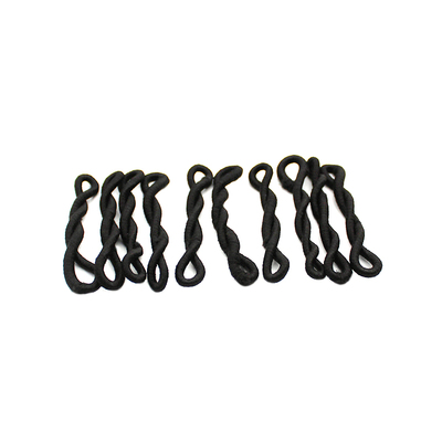 高弹力留芳头饰橡胶圈黑色皮筋