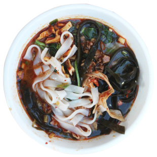 湖南手工米粉茶陵安仁炎陵手切烫皮粉家粉河粉扁粉干米线汤粉4斤