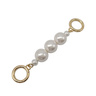 适用于LV珍珠包包肩带延长链条配件金属老花麻将包改造背带斜挎