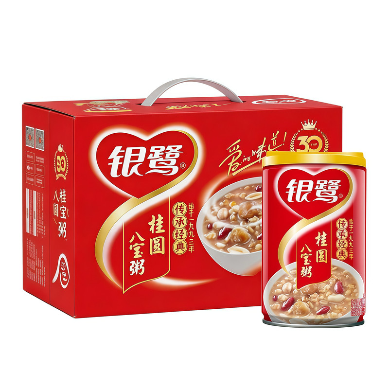 银鹭八宝粥280g*12罐整箱