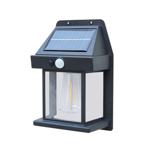 太阳能感应壁灯户外庭院子氛围灯家用阳台室外花园露台装饰照明灯