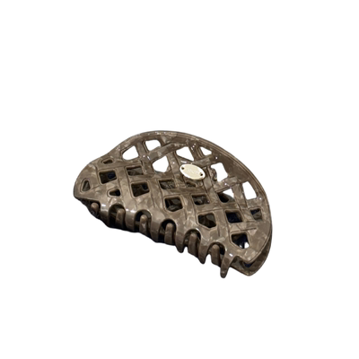 Bellar法式复古华夫格小众抓夹