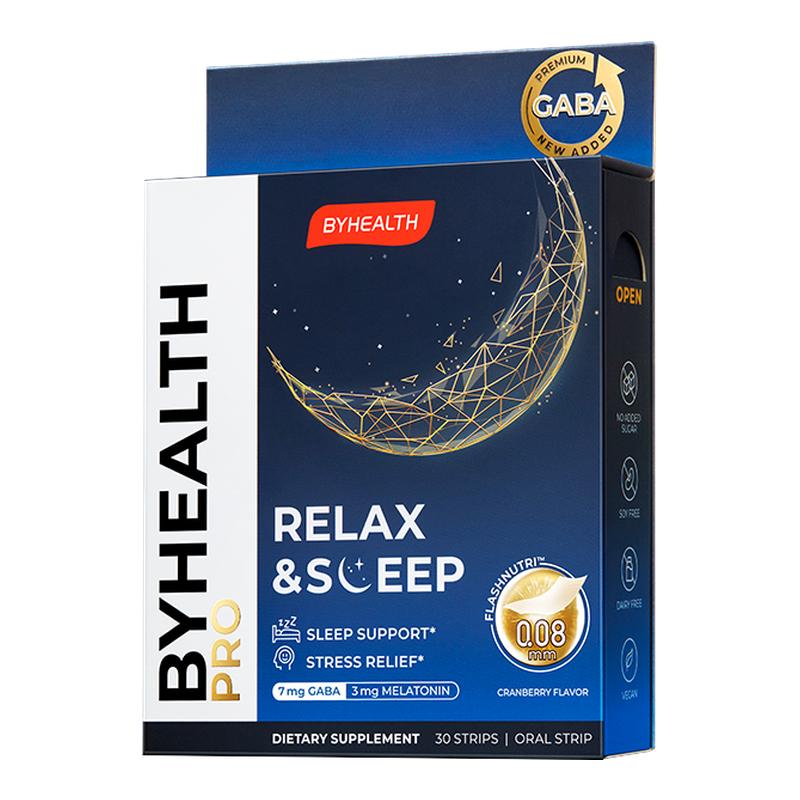 BYHEALTH海外GABA褪黑素3片