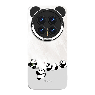 适用华为荣耀magic8手机壳新款magic8pro熊猫honor液态硅胶majic7保护套6镜头全包防摔5魔术可爱4高级外壳por