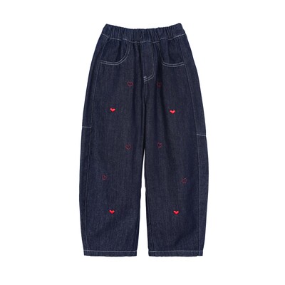 NORNOR女童牛仔裤直筒裤