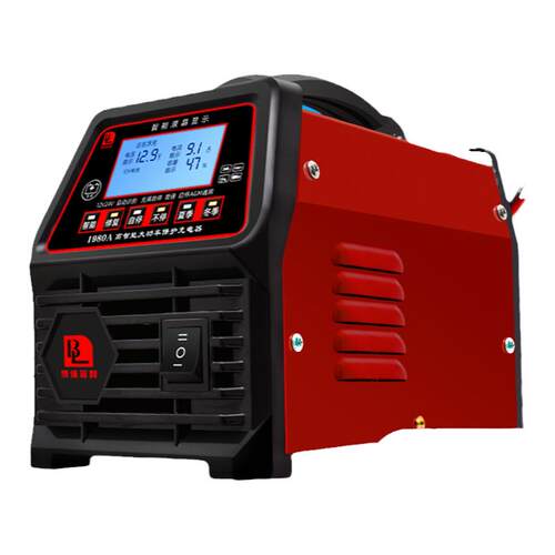 博徕菲利大功率汽车电瓶充电器12v24v启停电池智能修复纯铜充电机