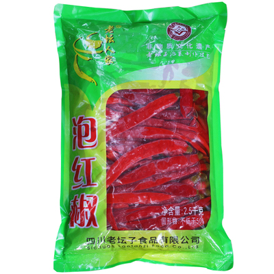 眉山泡菜老坛人家泡红椒泡二荆条