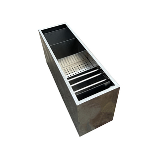 304不锈钢多功能过滤箱过滤器 锦鲤鱼池过滤槽上滤干湿分离带沉淀