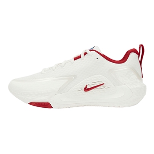 NIKE耐克男鞋新年款白红色S.T. GLOW运动鞋实战篮球鞋IQ1129-061