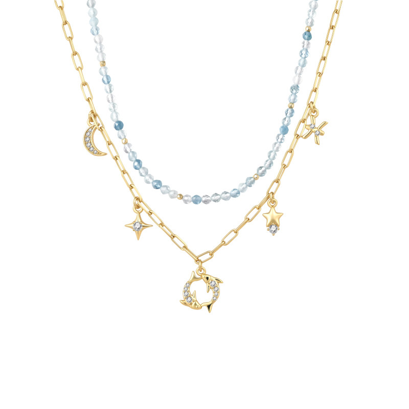 ARSIS星座守护双层锁骨链