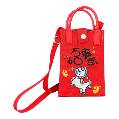 新年新款卡通可爱手机包迷你小包