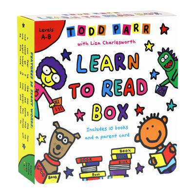 ToddParr学会阅读盒子英文原版