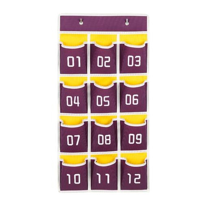 手机袋子 布袋 可携式班级用教室挂墙上袋O门后办公贷自习室贴墙