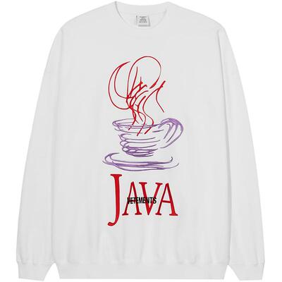 ITVETEMENTS圆领卫衣艺术感