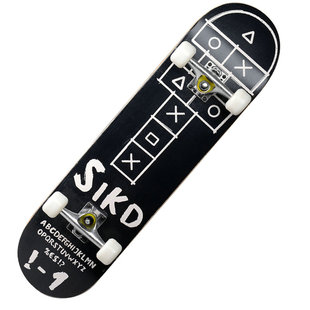 四轮滑板成人女生初学者专业版短板青少年运动刷街儿童双翘滑板车