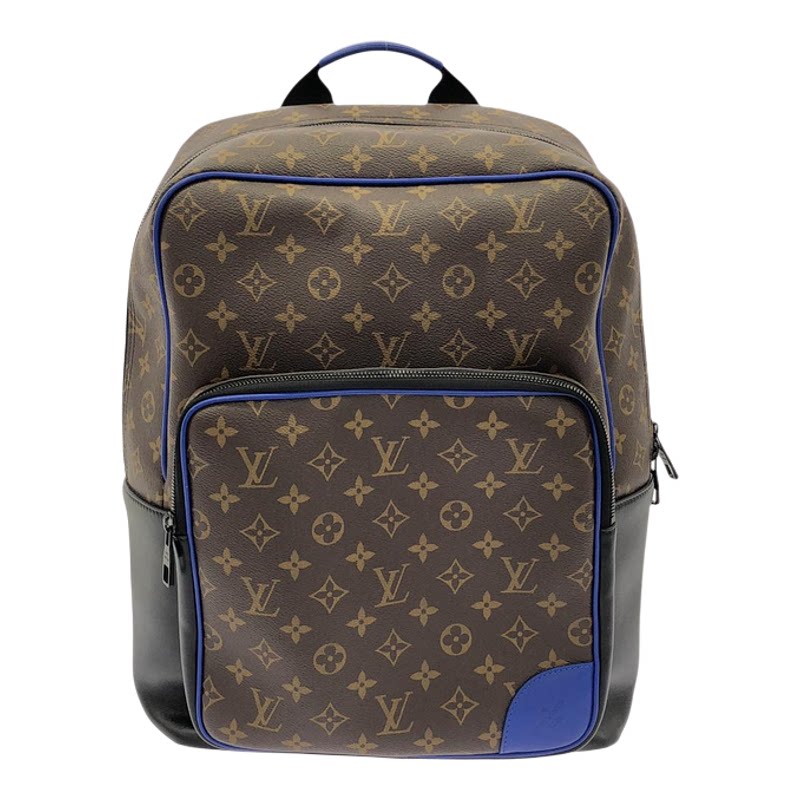 中古LV路易威登老花双肩包
