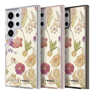 THE HOODx露台上的波丽 品牌联名 月牙色适用于三星Galaxy S25/24/23 Ultra/Plus 气垫防摔保护壳防摔手机壳