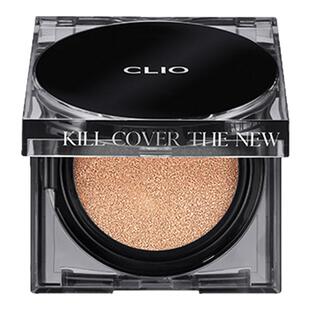 clio珂莱欧黑晶气垫小方盒粉底液遮瑕保湿干皮救星水光妆效滋润女