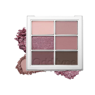 清仓!Oddtype六色眼影盘腮红哑光珠光多功能盘自然立体日常色