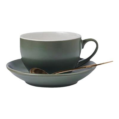 咖啡店拿铁杯300ml拉花杯陶瓷杯