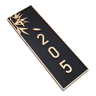 休闲棋牌室包厢门牌号码牌麻将馆立体字包房牌茶楼茶室餐饮酒店包间门牌民宿客房牌足疗店房间门号牌创意定制