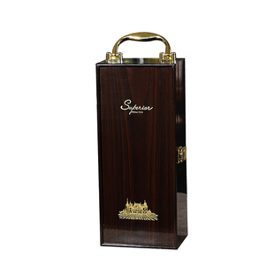 钢琴烤漆红酒盒木盒仿红木红酒包装盒喷漆单双六支装红酒礼盒定制