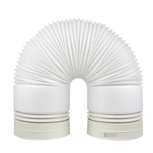 抽油烟机排烟管加厚pvc排气管180mm适用美的方太老板烟道管排风管