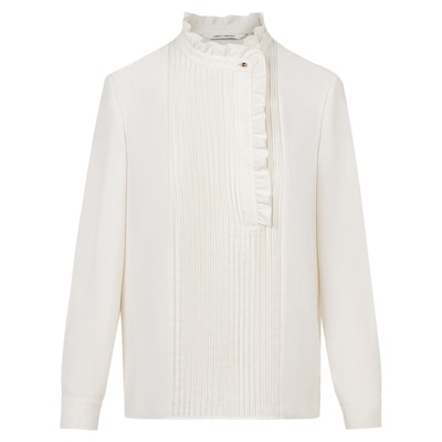 长袖衬衫朗姿宫廷法式