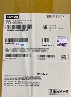 【询价】6DR5010-0NG00-0AA0 智能 SIPAR适用