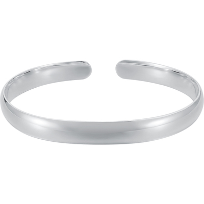 顺庆银楼纯银贵妃银手镯