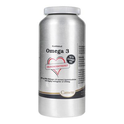 Camette丹麦凯麦特高纯度浓缩深海鱼油omega3成人EPADHA软胶囊