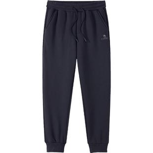 骆驼男装卫裤男2025冬季加绒加厚保暖弹力休闲束脚运动长裤子