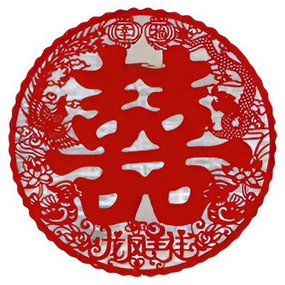 结婚装饰静电贴喜字贴