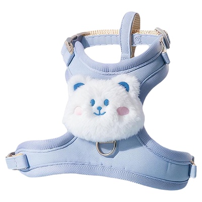 可调节猫咪牵引绳防挣脱外出专用