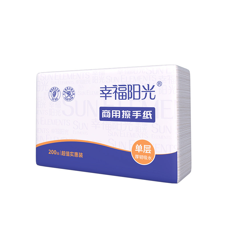 商用擦手纸单层200抽整箱