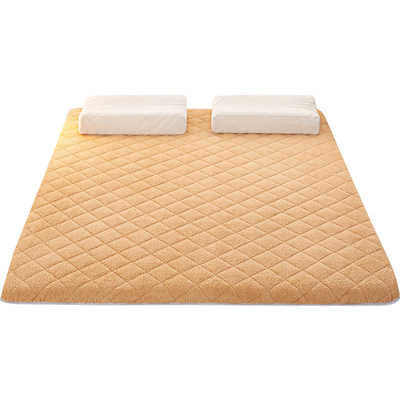 保暖加厚加绒羊羔绒床垫