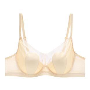 芬狄诗商场同款内衣女兔耳朵大胸显小薄款透气软支撑文胸FB00519